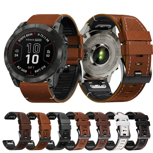 Bracelet QuickFit effet cuir
