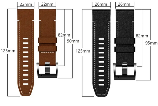 Bracelet QuickFit effet cuir